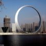 The Ring of Life: 500-foot steel ring built in Chinese city of Fushun