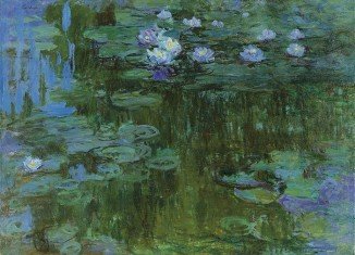 Claude Monet's water lilies painting Nympheas fetches $43.7 million at New York auction