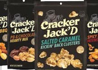 Cracker Jack'D is a new version of Frito-Lay's classic ballpark snack which contains caffeinated wafers called power bites