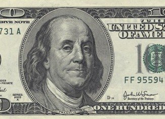 Dana Leland used fake $100 bills depicting Abraham Lincoln instead of Benjamin Franklin