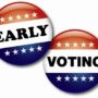 Early voting results 2012. Updated.