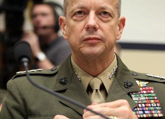 General John R. Allen was dragged into the David Petraeus sex scandal early this morning after being accused of sending thousands of inappropriate emails to Jill Kelley