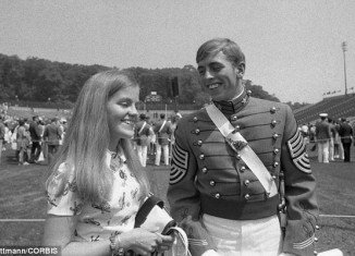 Holly and David Petraeus married in 1974, two months after he graduated at the top of his class