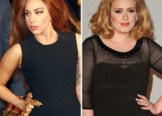In an interview with Stylist magazine, Lady Gaga speaks out after hitting headlines because of her weight gain and asked why people didn't target British singer Adele