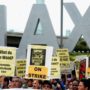 Thanksgiving travel: LAX employees threaten to strike over being denied healthcare