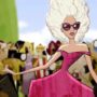 Barneys Christmas Window: Electric Holiday animation turns Lady Gaga and Sarah Jessica Parker into Disney characters