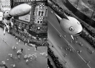 Macy's Thanksgiving Day Parade 1930 in NYC