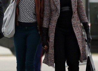 Malia Obama proved she has inherited her mother's classic seamlessly following in her well-heeled footsteps