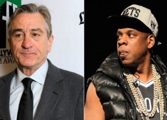 Robert De Niro started an argument with Jay-Z at Leonardo DiCaprio's birthday party after the rapper failed to return his calls