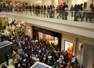 Stores are expected to make a total of $11.4 billion on Black Friday 2012