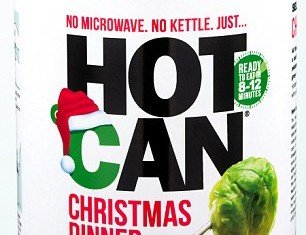 Stressful hours peeling potatoes and preparing a turkey throughout the night could be gone forever thanks to HotCan Christmas Dinner