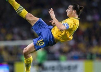 Sweden striker Zlatan Ibrahimovic last night scored the greatest goal ever to round off a crushing victory over England in the first match at his national stadium