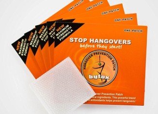 The Bytox Hangover Prevention Patch, invented by plastic and reconstructive surgeon Dr Leonard Grossman replenishes the vitamins and acids lost when consuming alcohol