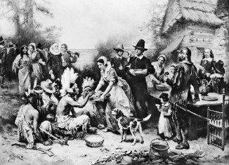 Turkey was introduced to the early Pilgrim settlers by the Native American Wampanoag tribe after the Pilgrims arrived in 1620