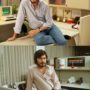 Ashton Kutcher transformed into Steve Jobs in the first official photo of the upcoming biopic jOBS