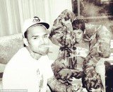Chris Brown further fueled rumors of a rekindled romance with his ex-girlfriend Rihanna