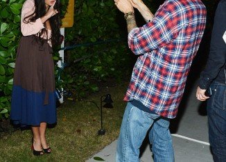 Demi Moore raised more eyebrows with her goofy antics at a party for fashion photographer Terry Richardson in Miami Beach