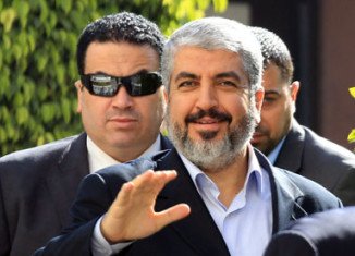 Khaled Meshaal, the exiled political leader of Hamas, has called his first visit to the Gaza Strip his third birth