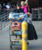 Mitt Romney and his wife Ann were pictured shopping at their local bulk warehouse Costco near their home in La Jolla