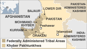 Peshawar is located on the edge of Pakistan's tribal region, the major sanctuary for al-Qaida and Taliban militants