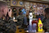 President Barack Obama and First Lady Michelle Obama wished the troops a merry Christmas with a visit to a Marine base in Hawaii on Tuesday