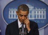 President Barack Obama today signaled he would push for tight gun control in the wake of the massacre of 26 at an elementary school in Connecticut
