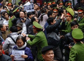 Rare protests have taken place in Vietnam over maritime territorial disputes with neighboring China