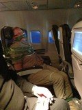 A drunken passenger on an IcelandAir flight from Iceland to New York was duct-taped to his seat by fellow passengers after attacking one woman and screaming the plane was going to crash