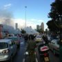 Tel Aviv car explosion injures 4 people on Menachem Begin Street