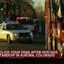 Aurora shooting: four people found dead after gunfight