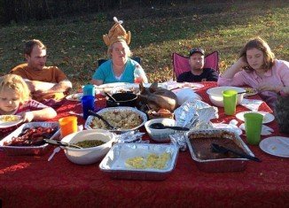 Honey Boo Boo’s mother, June Shannon, rustled up a Thanksgiving feast for the family during the last episode of Here Comes Honey Boo Boo reality show