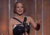 Jodie Foster was the talk of the Golden Globes after an emotional speech while accepting the Cecil B DeMille Award for lifetime achievement