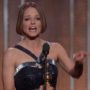 Jodie Foster Golden Globes emotional acceptance speech
