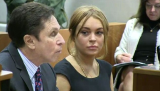 Lindsay Lohan appeared in court on Wednesday for a hearing relating to a lying to police and reckless driving over a car crash in June last year on Pacific Coast Highway