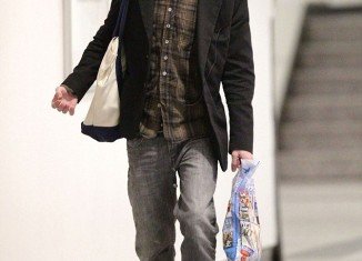 Macaulay Culkin landed in Laguardia Airport in New York on a flight from Miami on Saturday appearing more clean cut than he has in weeks the collective sigh of relief could be heard