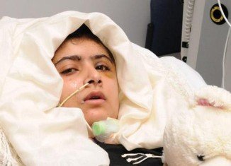 Malala Yousafzai, the Pakistani girl who was shot in the head by the Taliban, has been discharged from Queen Elizabeth Hospital in Birmingham as an inpatient