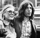Mick Jagger and Marianne Faithfull in 1969