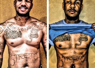 Rapper The Game tweeted a before and after picture showing off his progress 30 days into his 60-day fitness regimen