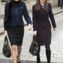 Pippa and Carole Middleton matching Modalu handbags