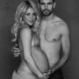 Shakira shows off her baby bump wearing bikini alongside shirtless Gerard Piqué