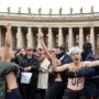 Femen activists protest at Vatican