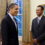Barack Obama plays golf with Tiger Woods on President’s Day weekend