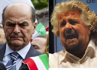 Beppe Grillo, whose M5S defied expectations to come third in last weekend's elections, has ruled out a coalition with Pier Luigi Bersani’s centre-left bloc