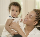 Beyonce appears to have found joy again after the painful miscarriage she suffered two years ago with daughter Blue Ivy in a leaked image from HBO documentary Life Is But A Dream