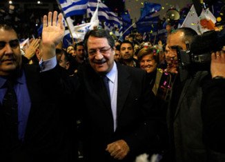 Centre-right leader Nicos Anastasiades has a 15-point lead in the polls over his main rival, leftist Stavros Malas