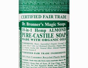 Dr. Bronner’s 18-in-1 liquid soap is a cheap beauty weapon used by stars like Lady Gaga, Gwyneth Paltrow and Drew Barrymore