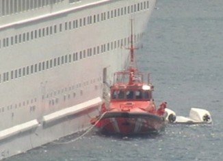 Five crew members have died after a lifeboat they were in fell from Majesty cruise ship docked in the port of Santa Cruz de la Palma in the Canary Islands