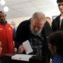 Fidel Castro in rare public appearance voting in Cuba’s parliamentary elections