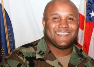 Former LAPD officer Christopher Dorner accused of three murders has been involved in a shoot-out with police in California