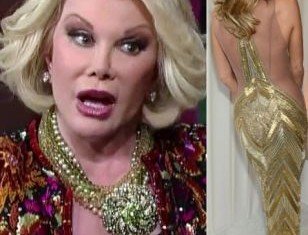 Joan Rivers has been blasted by a Jewish pressure group for a joke she made about German supermodel Heidi Klum's daring Oscars outfit